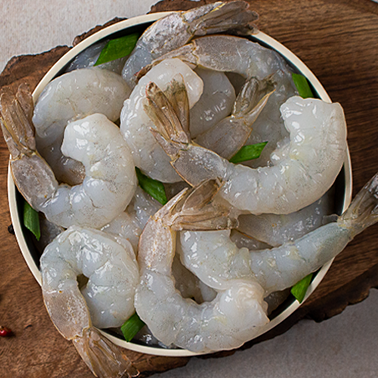 Fresh Cleaned Prawns (Peeled Devained Tail On)