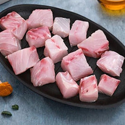 Buy Fresh Red Snapper Fish - Boneless Cubes | Cleaned & Cut – Nuste.in