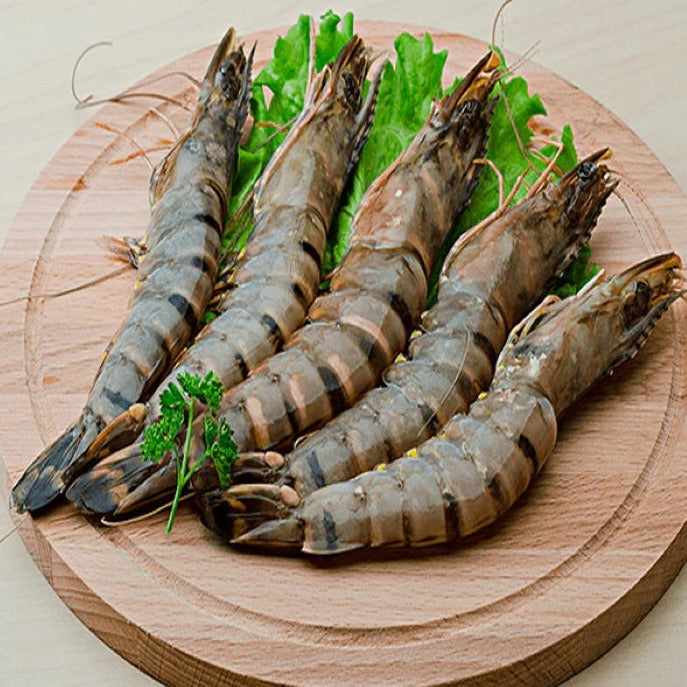 Buy Tiger Big Size Prawns in Goa | Fresh Prawns at Best Price – Nuste.in